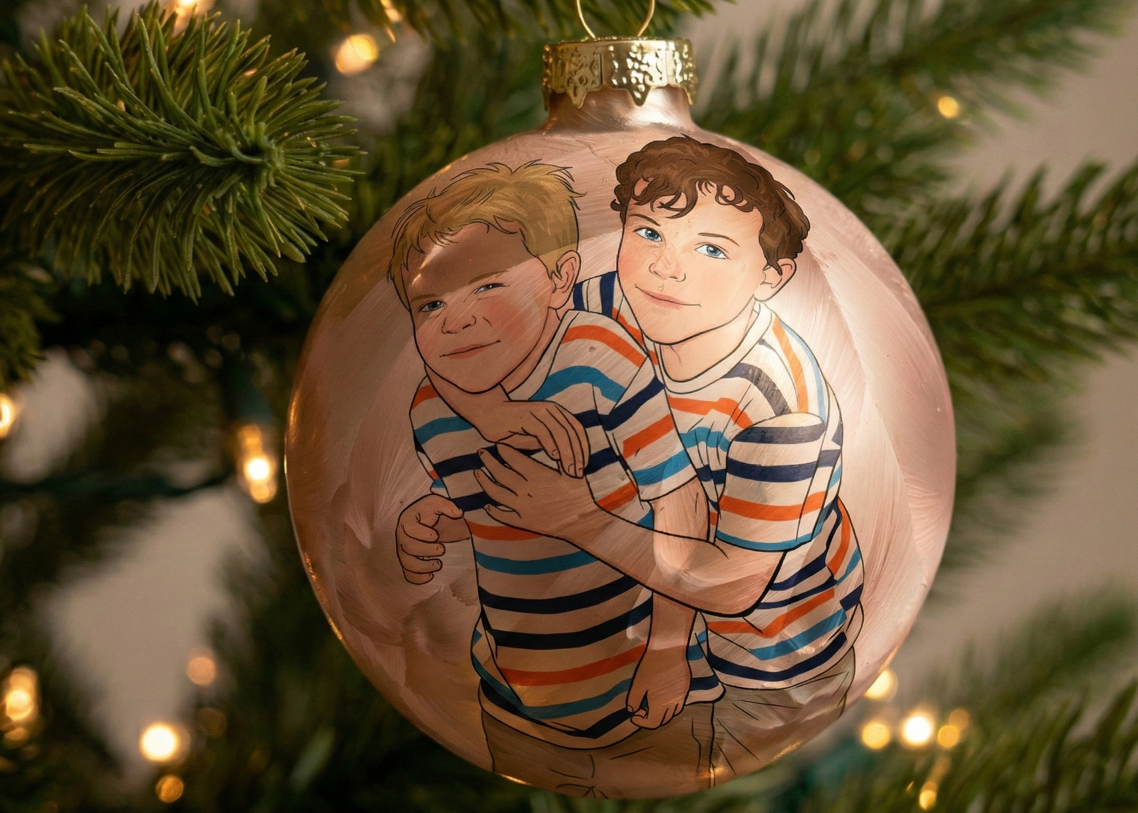 Bola de Natal Personalizada