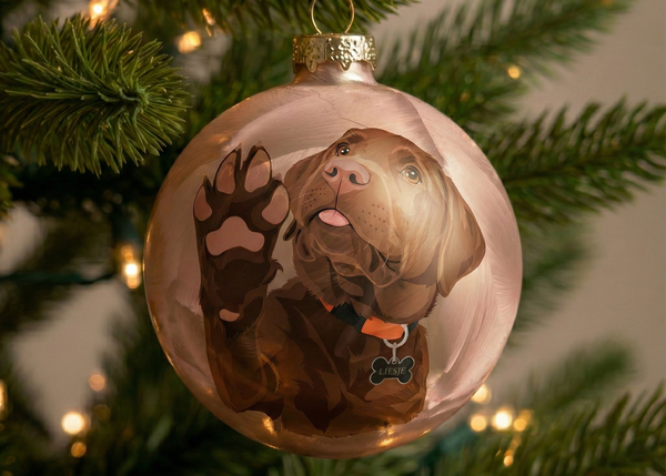 Bola de Natal Personalizada - Bola de Natal Personalizada