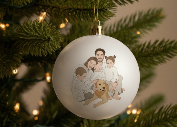 Bola de Natal Personalizada - Bola de Natal Personalizada